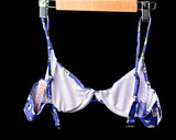 Push up Snoopy Cartoon Blue Underwire Bikini Set Size Large