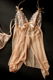 Simonbabydoll with lace matching underwear